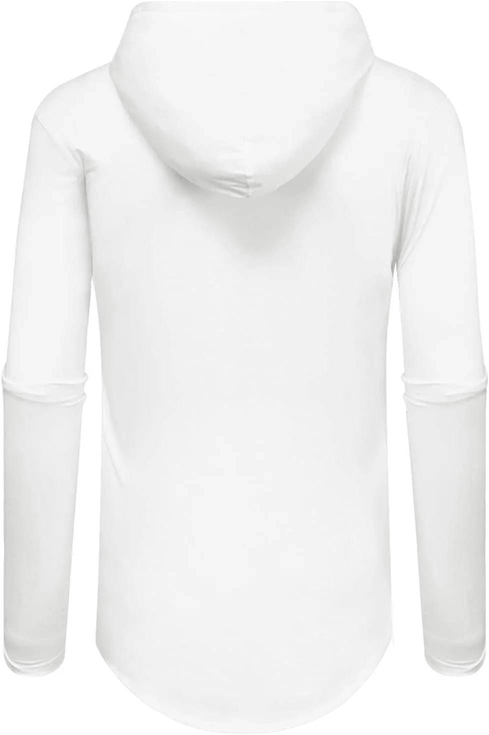 Aiyino Men's Long Sleeve Fashion Athletic Hoodies Sport Sweatshirt Hip Hop Pullover