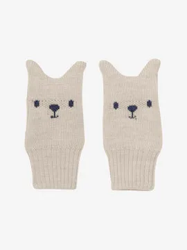 CeLaVi wantjes wol kat beige 1 