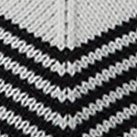 Chevron Front Button Cardigan