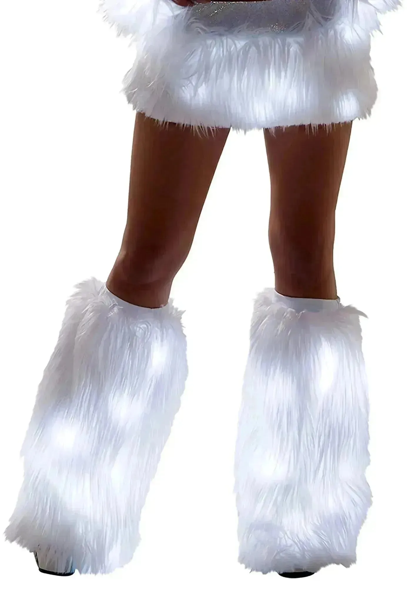 FF429 - Faux Fur Light-Up Leg warmers