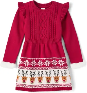 Gymboree Baby Girls' and Toddler Long Sleeve Sweater Dresses
