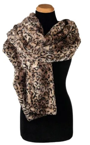 Stole - Luxury Faux Fur in Carpathian Lynx