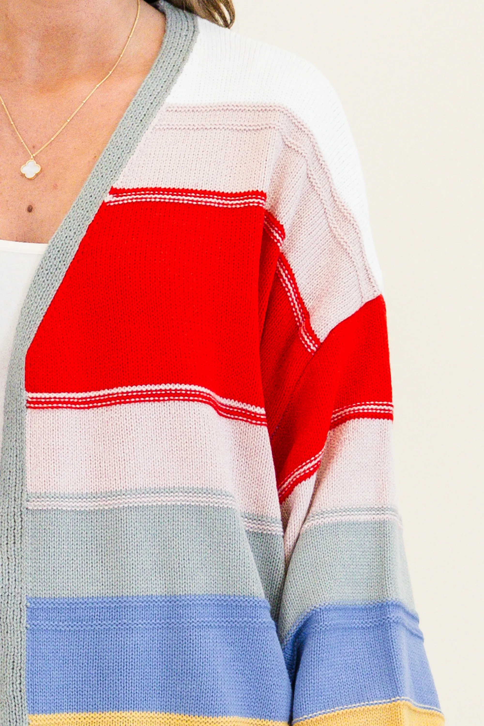 Take Some Time For Yourself Cardigan, Multi
