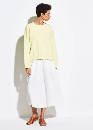 Vince - Washed Boxy Crew Lemon Glow