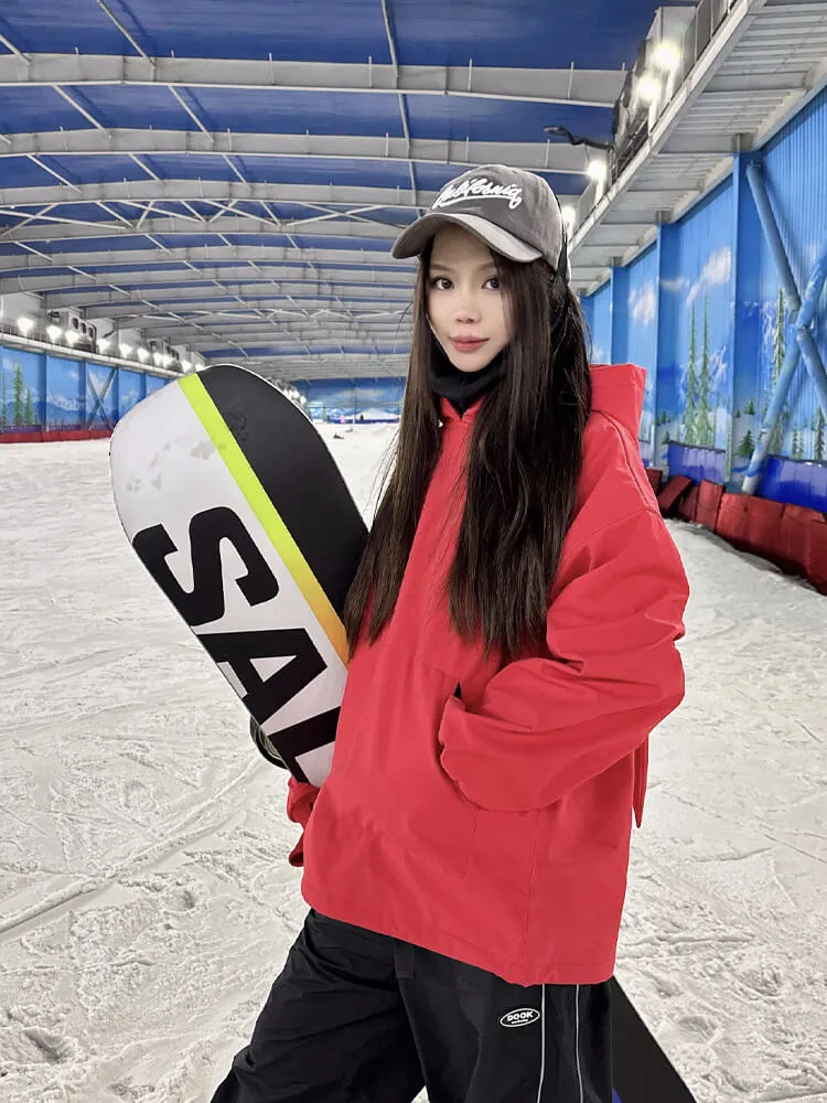 Women's Dook Snow Rabbit Hoodie Soft Fleece Ski Sweatshirt